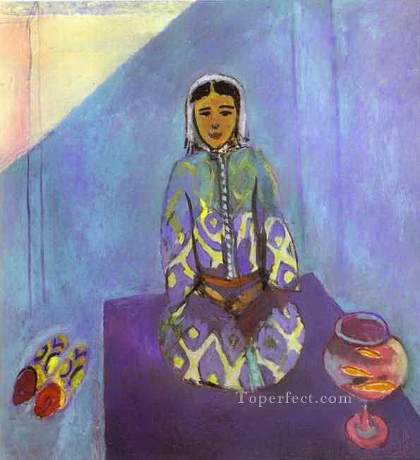 Zorah on the Terrace 1912 abstract fauvism Henri Matisse Oil Paintings